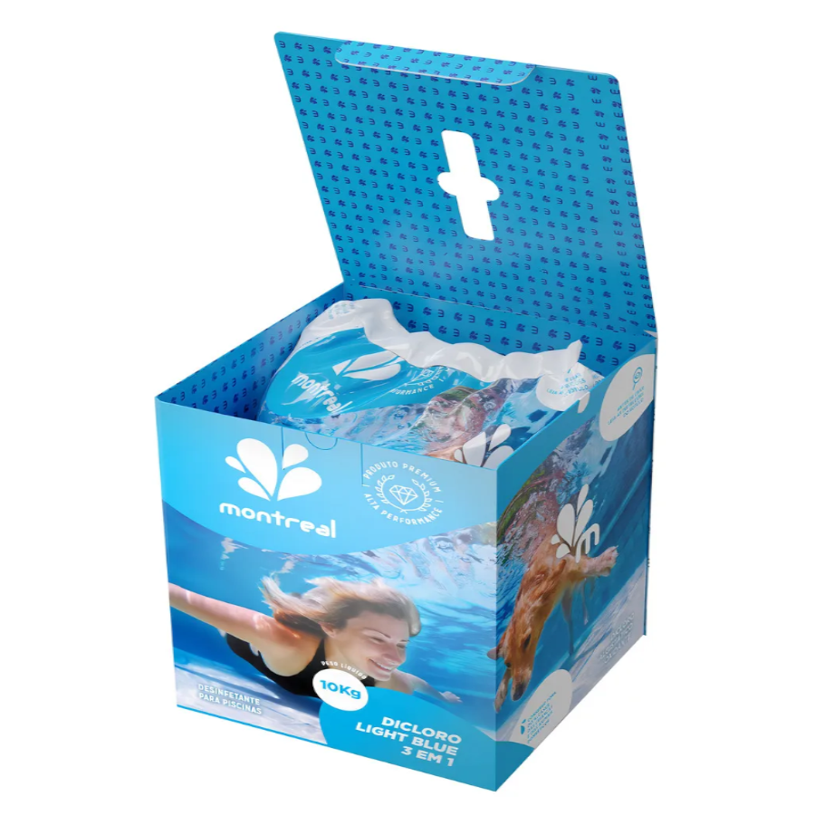 ligh blue refil aberto