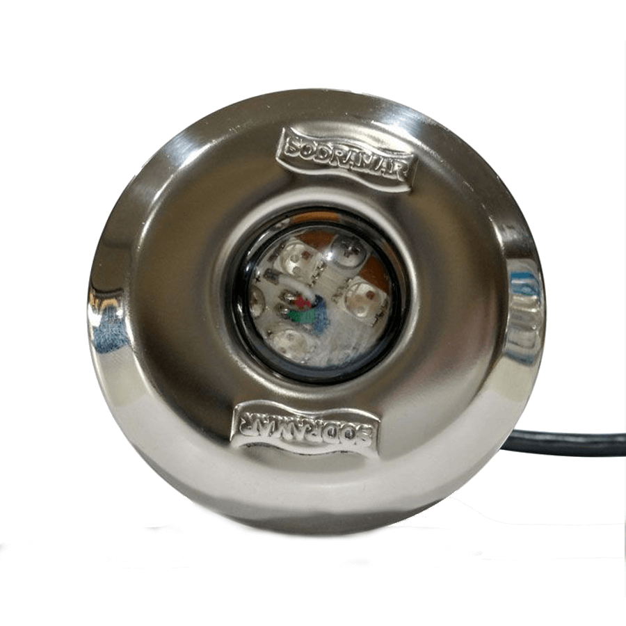 224 Refletor para piscina hiper Led Sodramar com frente inox 9w