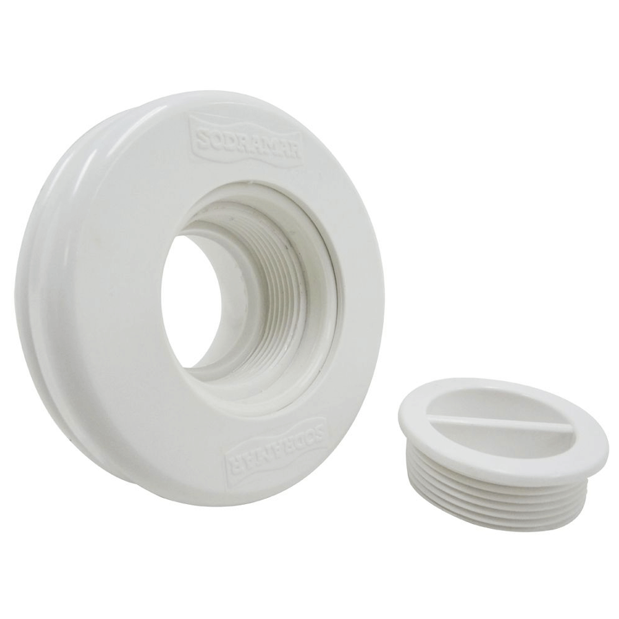 Dispositivo de aspiração para piscina de vinil