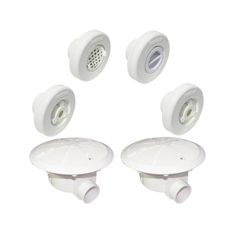 Kit de dispositivos standard para piscina de vinil